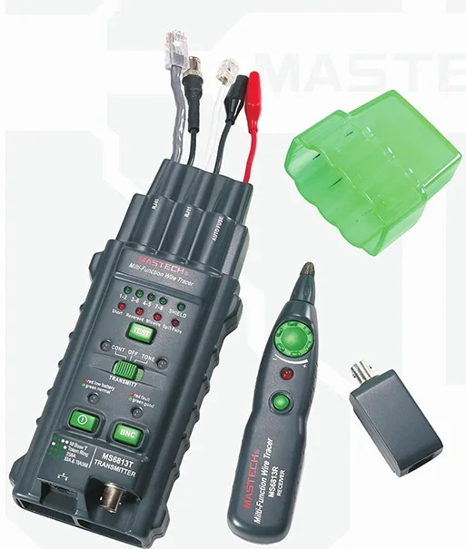 

MASTECH MS6813 RJ45 Cable tracking finder Telephone Wire Tracker Tracer Toner Network Cable Tester Detector Line Finder
