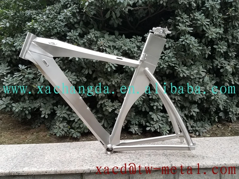 

Titanium blade bicycle frame chinese Ti Time Trial bicycle frame Custom Titanium 700C road bike frame