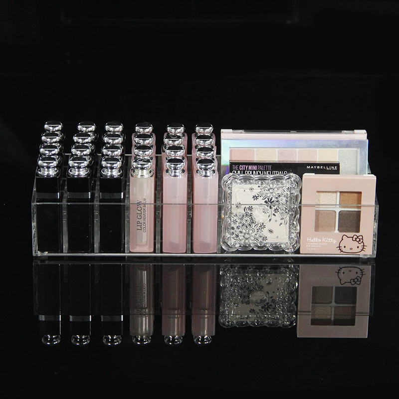 

Transparent Acrylic Makeup Storage Desktop Storage Box Clear Make Up Cosmetic Organizer Detachable