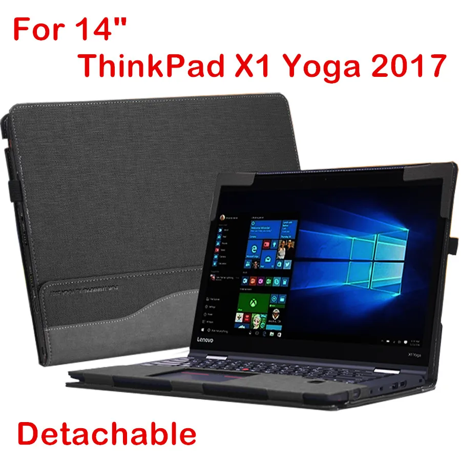 Pаспродажа Съемный чехол для lenovo ThinkPad X1 Yoga 2017 14 дюймов чехол для ноутбука сумка для ноутбука планшет из искусственной кожи защитный чехол Подарок