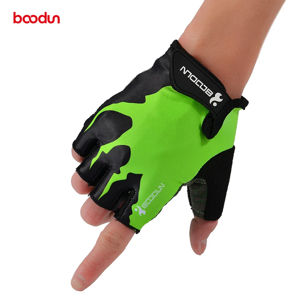 BOODUN Sports Gym Training Gloves Half Finger Breathable Weightlifting Fitness Dumbbell Men Women Outdoor Body Building Gloves