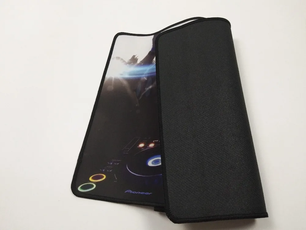  Mairuige DJ Party Control Version Large Gaming Mouse Pad Locking Edge Mousepad Keyboards Pad for Do