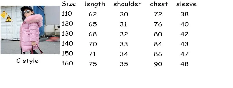 Новая детская зимняя куртка на-25 градусов, зимнее пальто для девочек, детские теплые толстые длинные пуховые пальто с меховым воротником и капюшоном для подростков 6, 8, 10, 12, 14 лет