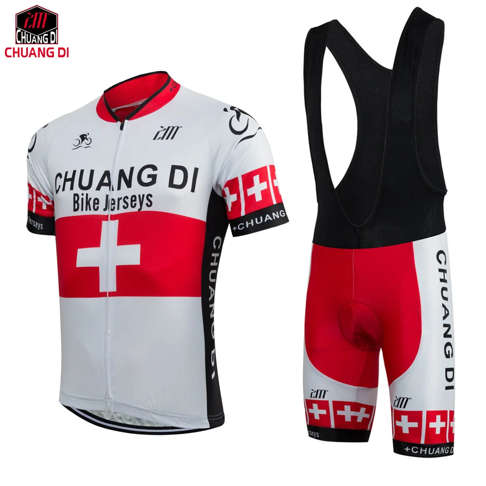 

ZM chuangdi Racing Bike Cycling Clothing Cycle Cycling Jersey/Breathable Mountain Bicycle Sportswear Roupa Ciclismo 2017