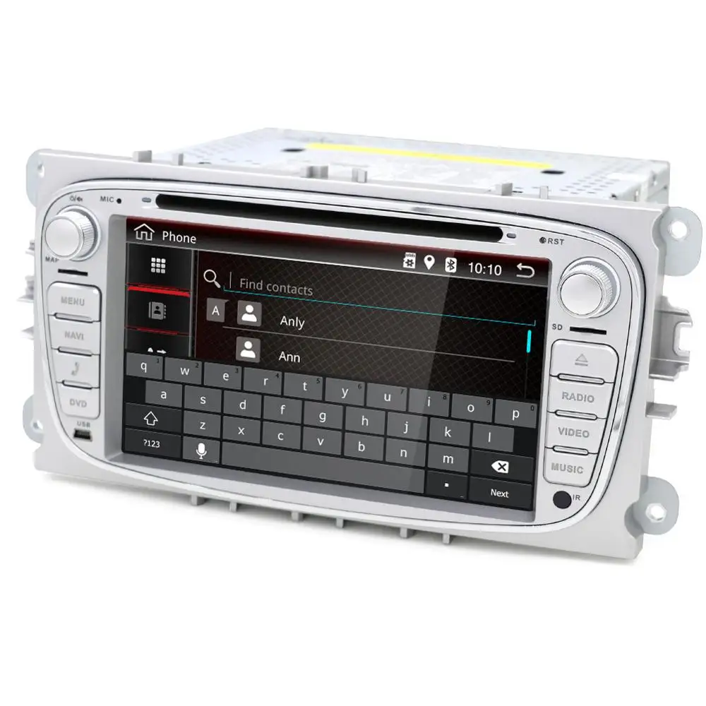 Discount Bosion Car Multimedia Player Android 9.0 GPS 2 Din car dvd player for FORD/Focus/S-MAX/Mondeo/C-MAX/Galaxy wifi car radio DSP 1