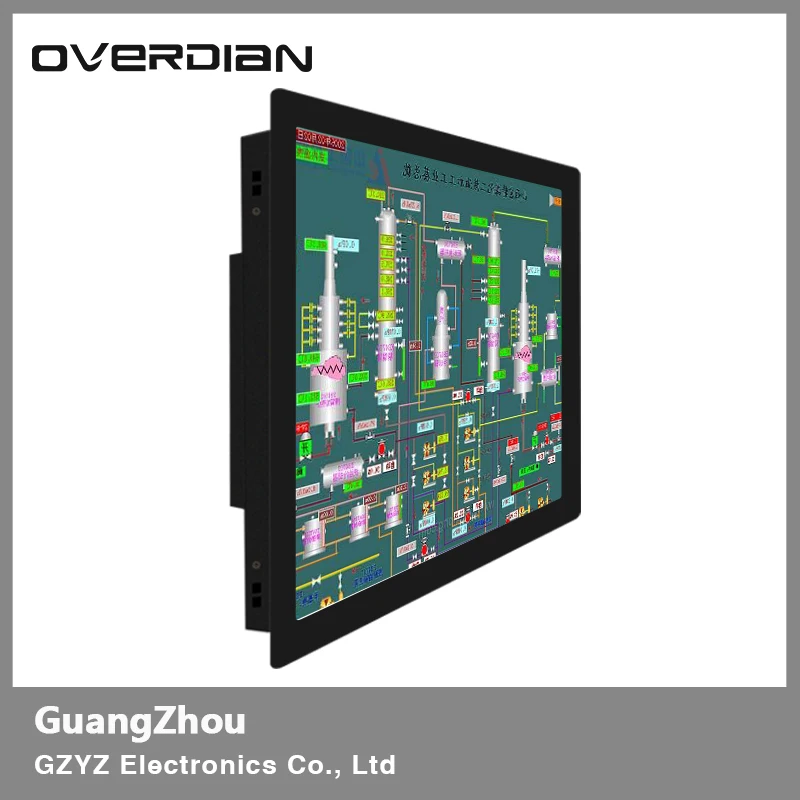 19" VGA/USB/DVI Interface Metal Frame Industrial Lcd Wide Screen Monitor 1440*900 Resistance touch Screen Buckle Fixed Display 19" VGA/USB/DVI Interface Metal Frame Industrial Lcd Wide Screen Monitor 1440*900 Resistance touch Screen Buckle Fixed Display
