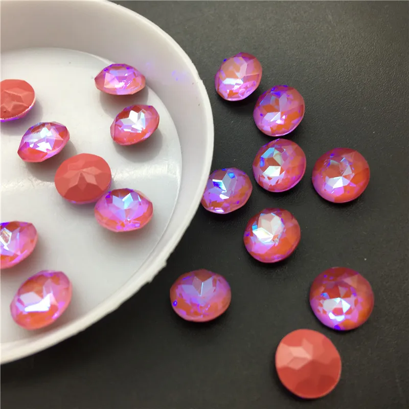 TopStone-Tiny-Mocha-AB-Color-K9-Crystal-Round-Baoshihua-Rhinestone-8mm-Flat-Top-Glass-Crystal-Pointback (2)