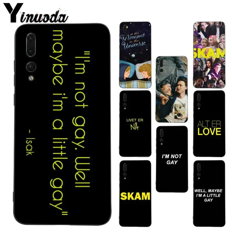 Yinuoda чехол для телефона Huawei nova 3i P20Lite P10 Plus Mate10Lite Mate20 P20 Pro honor 20 7a 8X skam Gay best quotes |