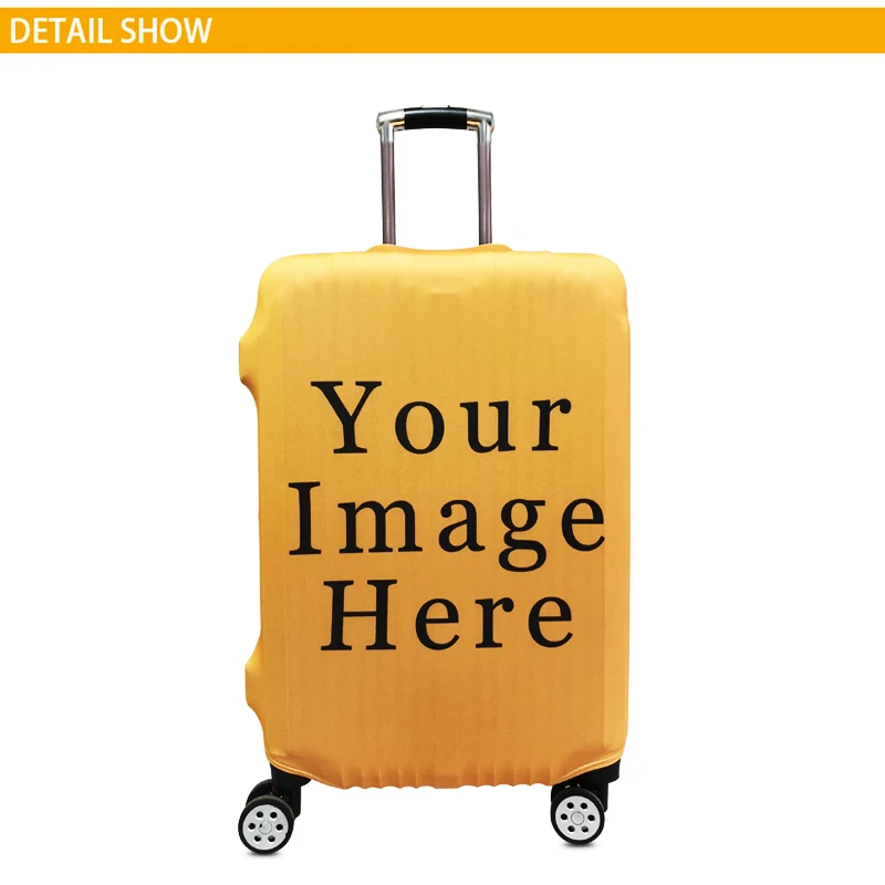 Забавная улыбка лицо багаж защитные чехлы мультфильм чемодан Крышка для путешествий от 18 до 28 дюймов тележка багаж анти-Пылезащитная крышка