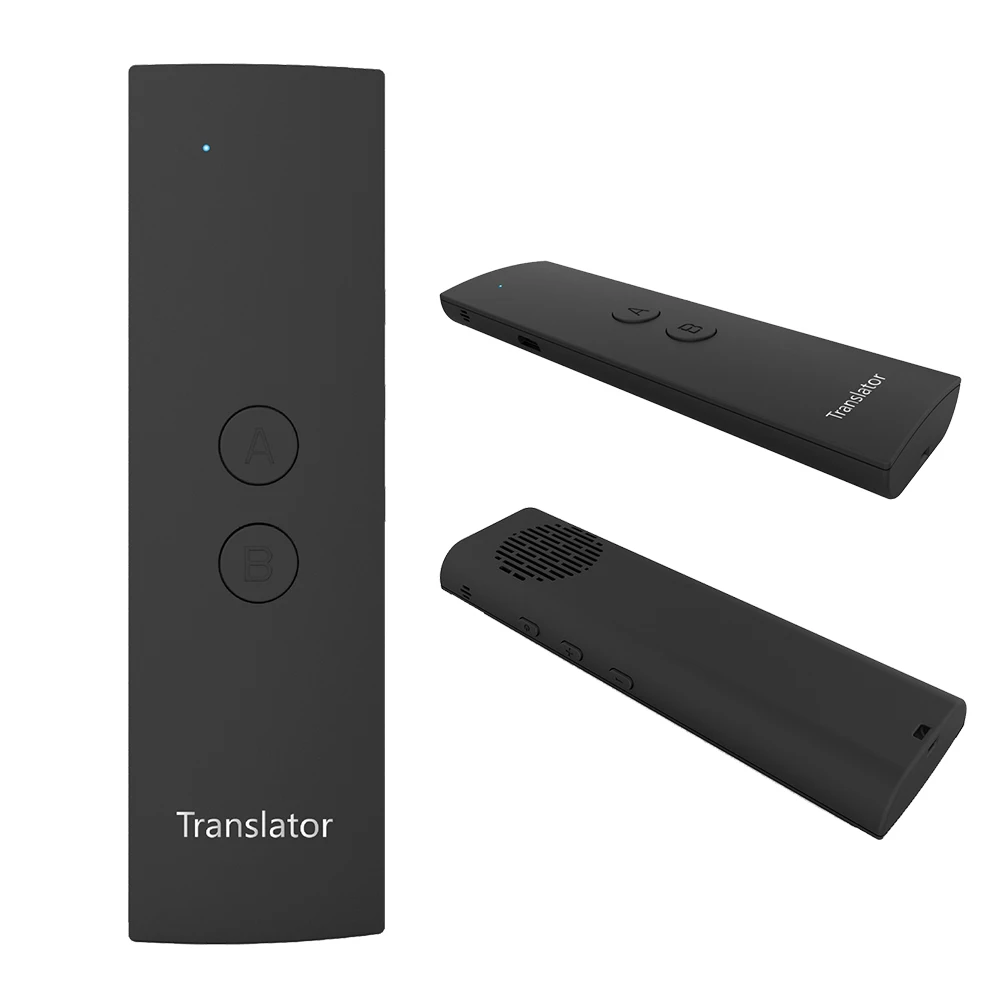 

Portable Handheld Learning Business Accurate Real Time Voice Translator Multi-language Fast Meeting Wireless Travel Bluetooth
