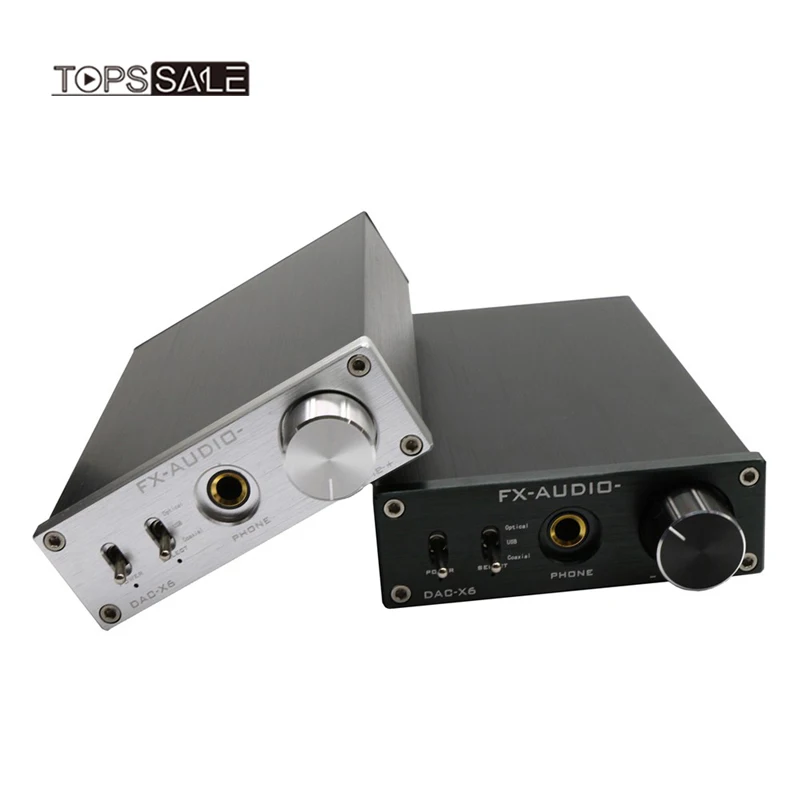 FX аудио DAC X6 HiFi оптический/коаксиальный/USB цифровой усилитель