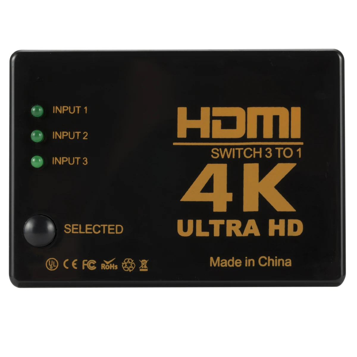 HDMI коммутатор 3 порта 4 к* 2 к коммутатор сплиттер коробка Ultra HD для DVD HDTV Xbox PS3 PS4 HDMI Коммутатор HDMI Сплиттер 4 к* 2 к 3D переключатель