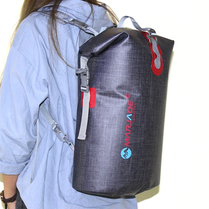 16L bolsa impermeable bolsa seca al aire libre de almacenamiento mochila hombre saco kayak a la deriva río Trekking bolso de las mujeres de viaje 16L bolsa impermeable bolsa seca al aire libre de almacenamiento mochila hombre saco kayak a la deriva río Trekking bolso de las mujeres de viaje