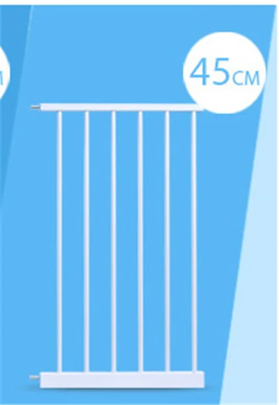 Детские Безопасные ворота забор нет необходимости дрель стены железные ворота Лестницы ворота pet изоляции собаки Безопасные ворота - Цвет: Extend 45CM