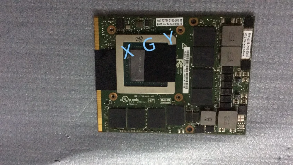 For Precision 7710 M6800 Laptop for Quadro M5000M 8GB GDDR5 MXM 3.0b Card N16E-Q5-A1 CN-01JY2V 01JY2V 1JY2V 100% Test ok | Компьютеры и