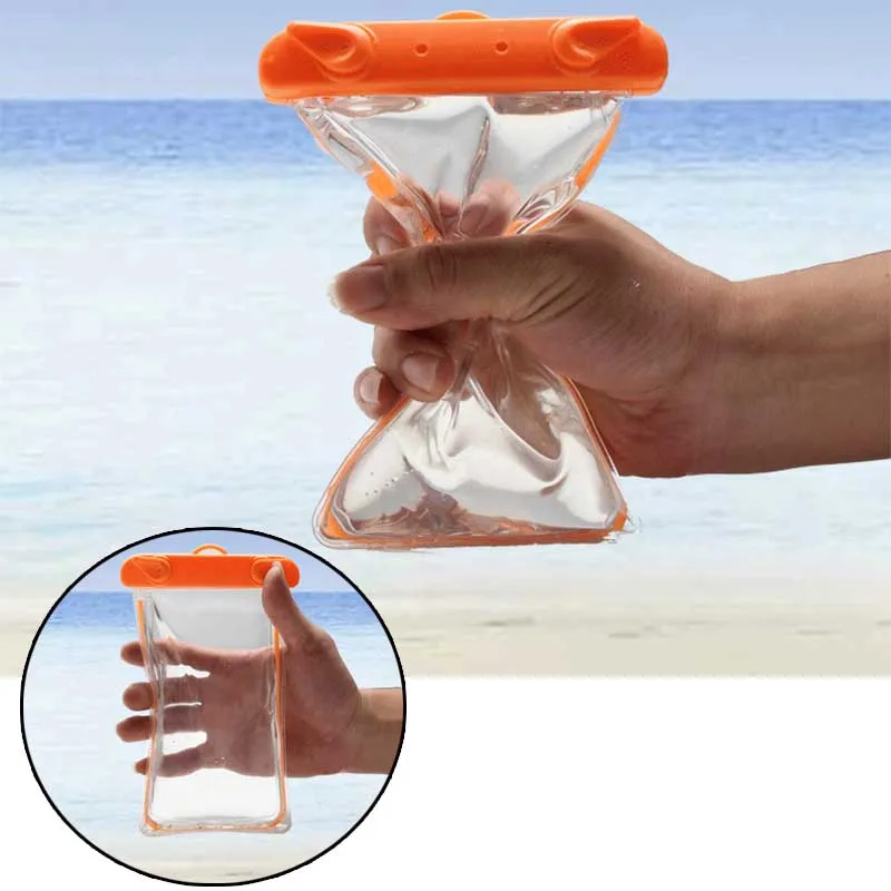 

Hot Waterproof Mobile Phone Case Multi Color Clear PVC Sealed Underwater Cell Smart Phone Dry Pouch Cover Storage Case Gadgets
