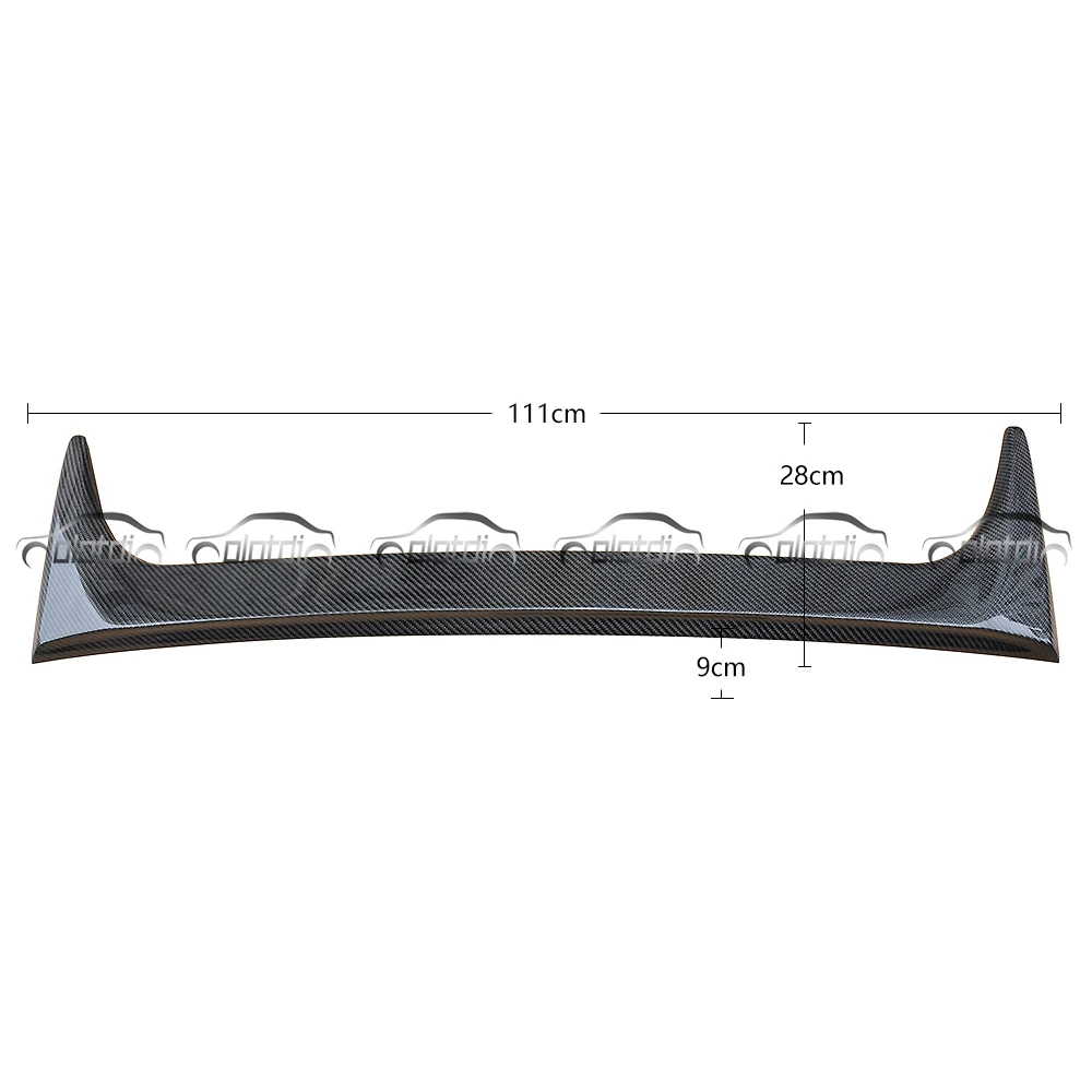 OLOTDI автомобильный Стайлинг RS Стиль углеродного волокна задний верхний спойлер на крыше для GENESIS COUPE 2009-2011
