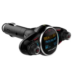 Автомобильный Стайлинг MP3-плеер 2USB модулятор Bluetooth fm-передатчик светодиодный экран USB громкой связи вызов зарядное устройство беспроводной