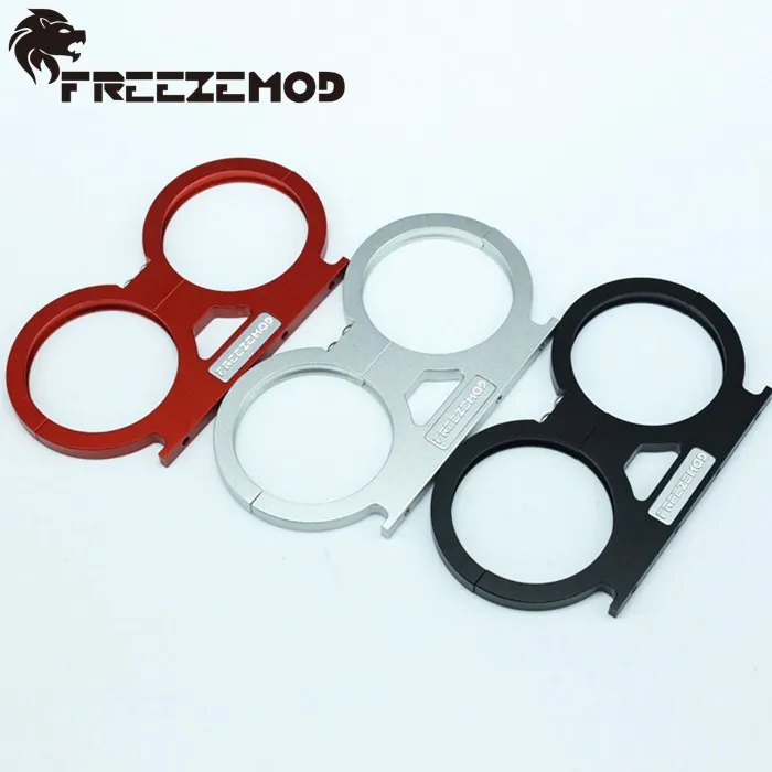 FREEZEMOD OD50mm Цилиндр Бак двойной круг металлический кронштейн красочный кронштейн.