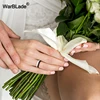 21Color Thin Braided Silicone Ring For Women Wedding Rings Rubber Bands Hypoallergenic Crossfit Flexible Silicone Finger Ring 4