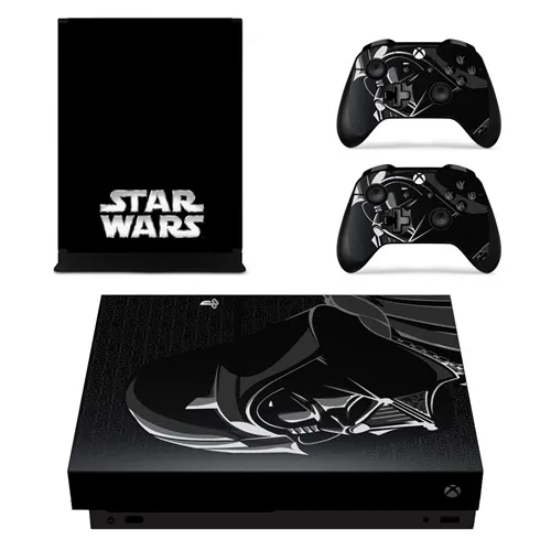 Star Wars Battlefront 2 лицевые панели кожи консоли и контроллер наклейка стикеры s для Xbox One X консоли+ контроллер кожи Стикеры - Цвет: YSX1X0735
