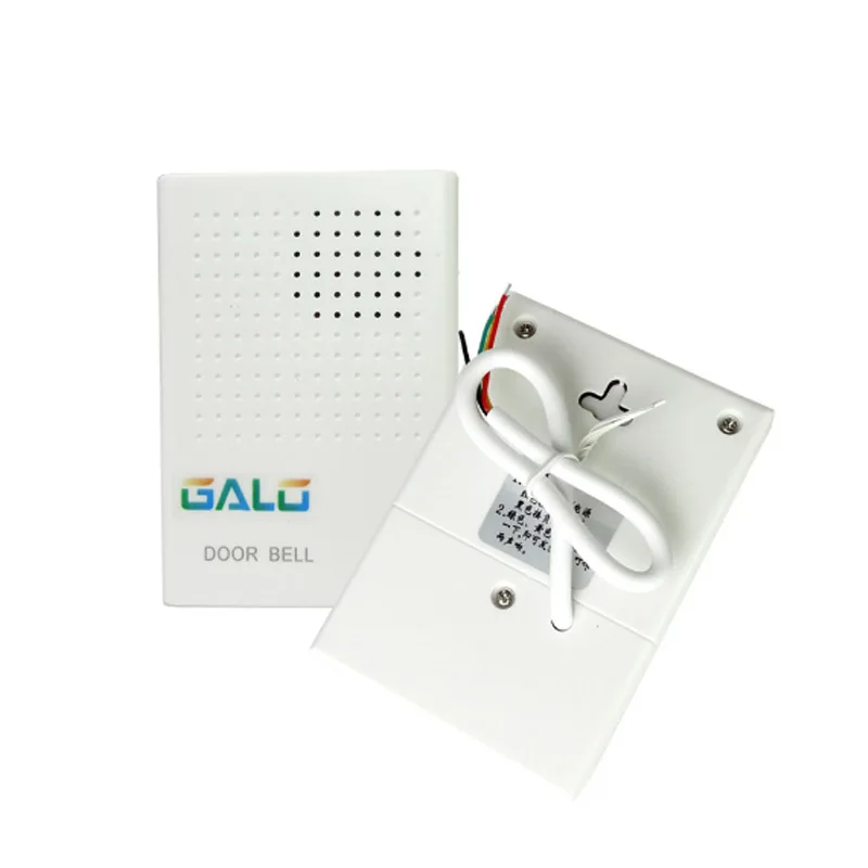 Wired Door Bell Chime DC 12V Vocal Wired Doorbell Welcome Door Bell For Office Home Security Access Control System White Wired Door Bell Chime DC 12V Vocal Wired Doorbell Welcome Door Bell For Office Home Security Access Control System White