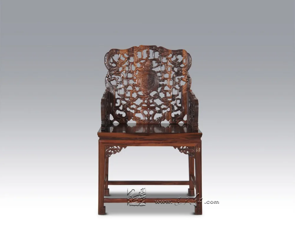 Top Quality Dining Living Room Furniture Rosewood 1 Table &4 Chair Set Redwood Backed Armchair Solid Wood Desk Chinese Brand New