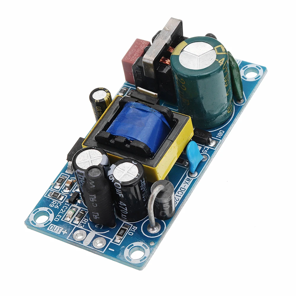 Новый 85 264V AC 110 370 V DC до 5V 2A Импульсный блок питания с низкой пульсацией 10W