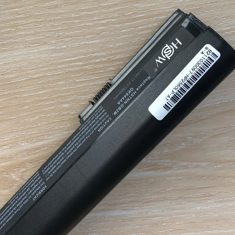 Bateria para hp Sx06xl Sx09 Elitebook 6600mah 2560p 2570p Hstnn-ub2l Qk644aa Células - Imagem 4