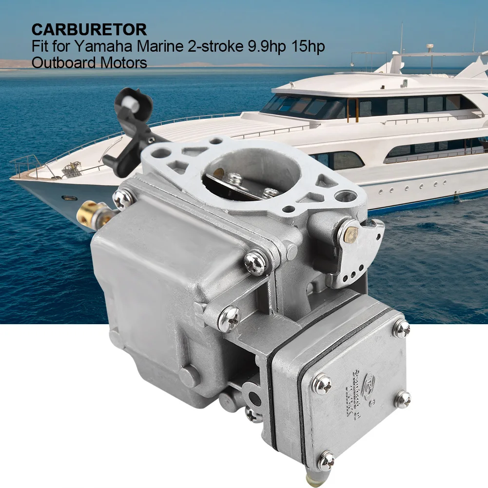 63V-14301-00 карбюратор для Yamaha судовых 2 инсульта 9.9hp 15hp лодочные моторы Новое поступление топлива карбюратор загрузки запчасти