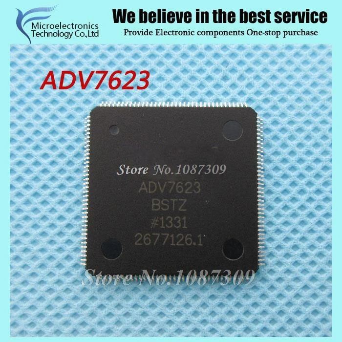 

free shipping ADV7623 ADV7623BSTZ ADV7623B QFP144 Display Interface IC HDMI Transceiver w/ Fast Switng Tech new