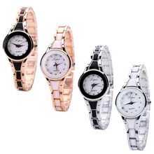 1 PC Womens Watch Fashion Stainless Steel relogio feminino Luxury Bracelet Analog Quartz Wrist Watch