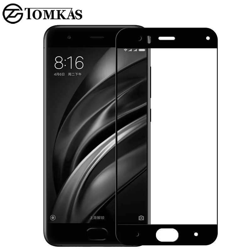 Xiao mi 6 стекло высокого качества HD защитная пленка полное покрытие закаленное для