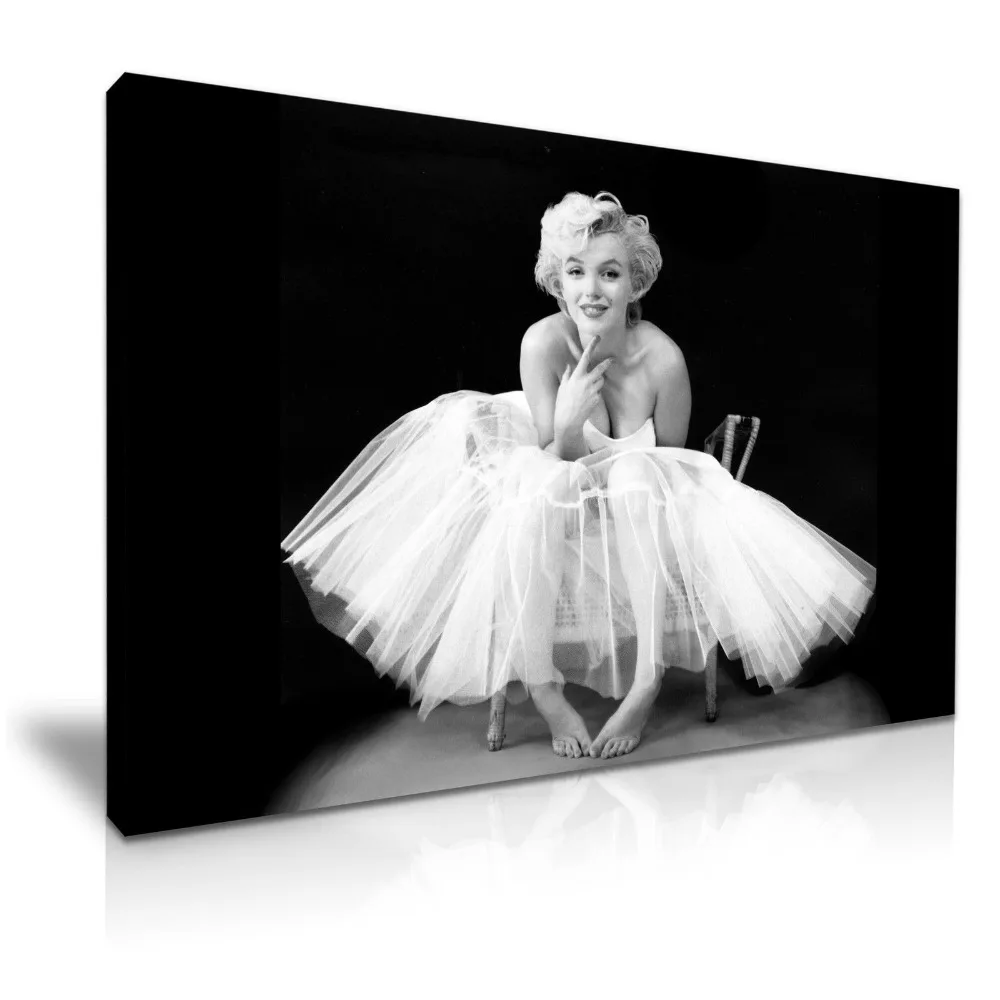 Marilyn Monroe Ballerina Icon Canvas Wall Art Picture Printed painting