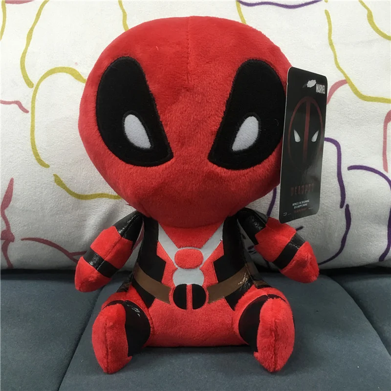20 см Marvel Movie X-man Deadpool 2 куклы мягкий человек-паук плюшевая кукла игрушка Brinquedo