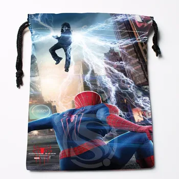 

Fl-Q55 New amazing spider man Custom Logo Printed receive bag Bag Compression Type drawstring bags size 18X22cm 711-#F55