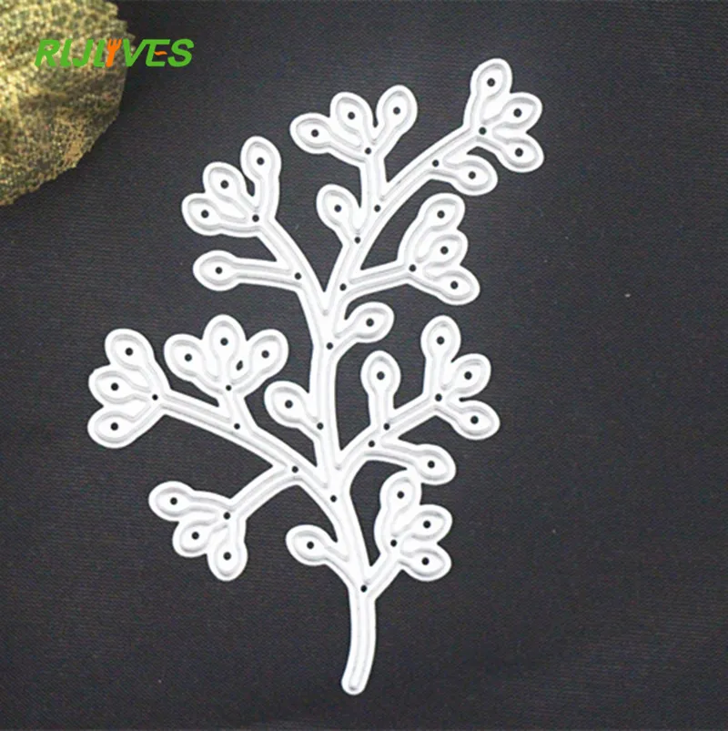 

RLJLIVES Metal Cutting Dies Christmas Berries Scrapbook Card Album Paper Craft Decorative Embossing Cutter