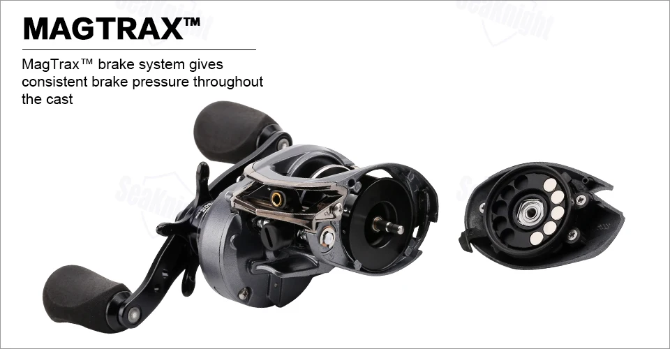 Abu Garcia Revo ALX 8,0: 1 Рыболовная катушка для baitcasing 9BB 155 г, колесо с регулируемой Магнитной Тормозной системой, Максимальное сопротивление 7,3 кг