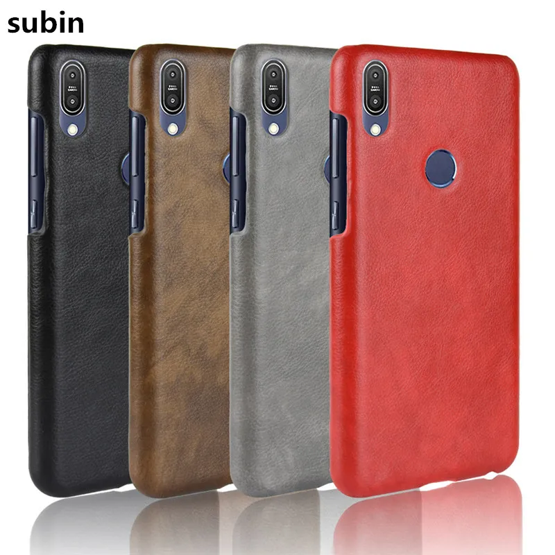 For Asus Zenfone Max Pro M1 Zb601kl Shockproof Luxury Pu Leather Hard