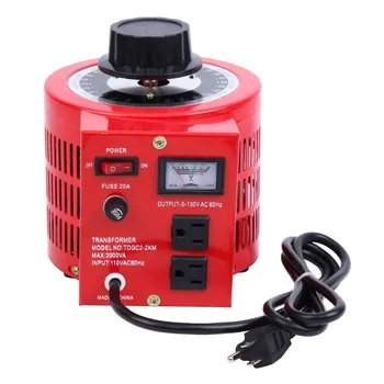 

2000W 20Amp 0-130V Output Auto Variable Transformer AC Voltage Regulator Metered