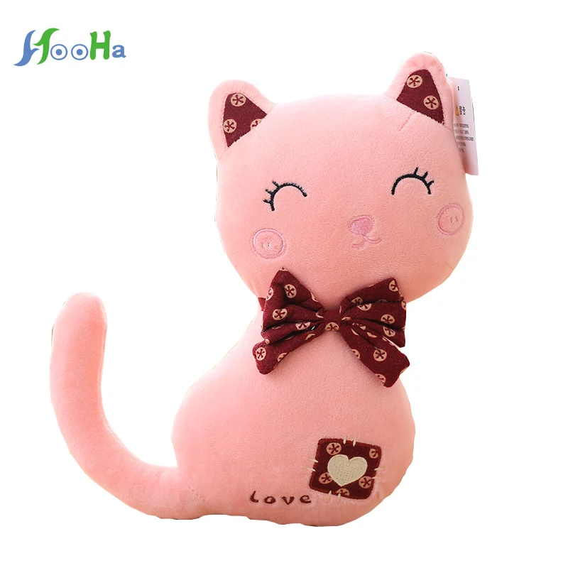 Kawaii плюшевая Кошка маленькая русалка плюшевые игрушки милые животные улыбка
