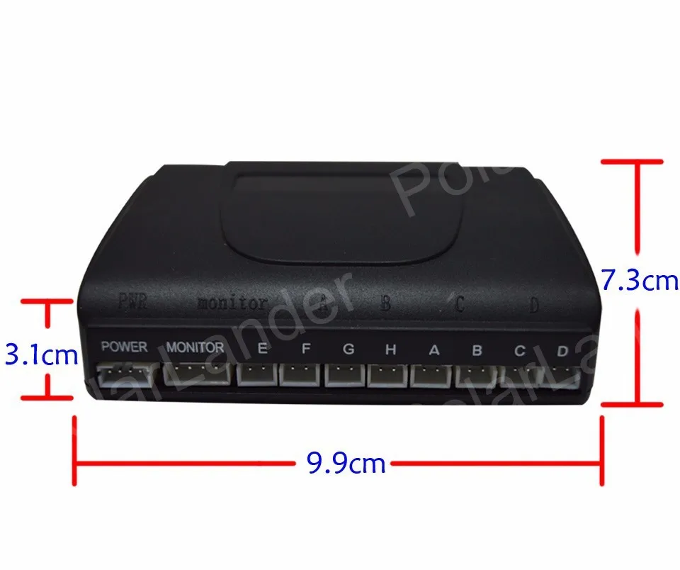 Набор без со светодиодным дисплеем 8 реверсивный радар с датчиком системы парковочный радар зуммер автомобиля Датчики парковки 9 цветов