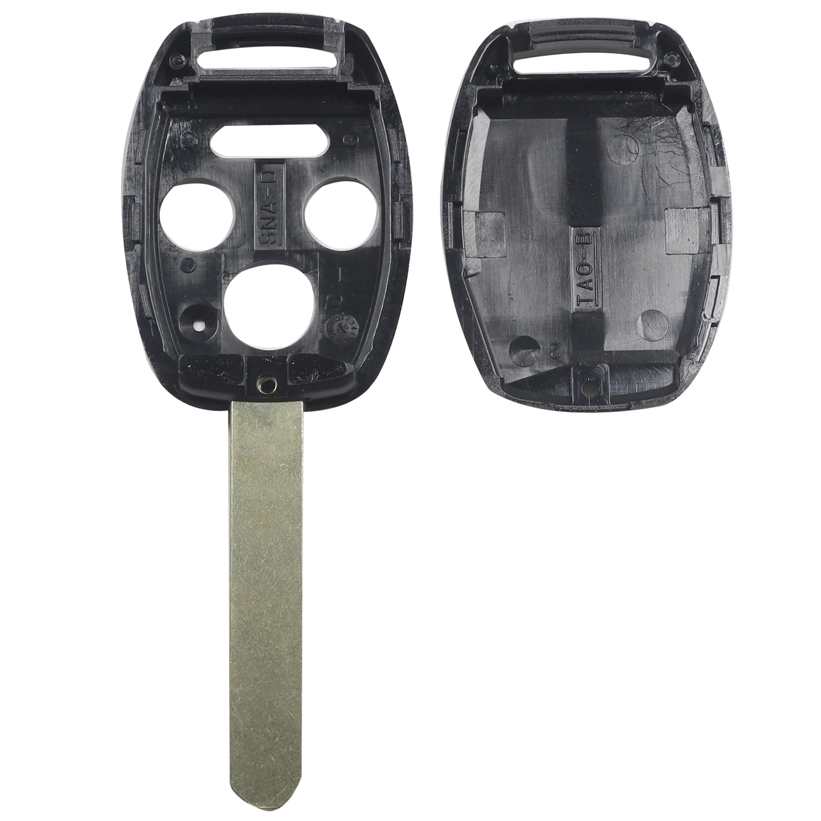 Keyforkess 10 pz/lotto LAMA UNCUT 2/3/4 TASTI CHIAVE A DISTANZA di SHELL CASO DELLA COPERTURA FOB PER HONDA NUOVO FIT CRV CIVIC -