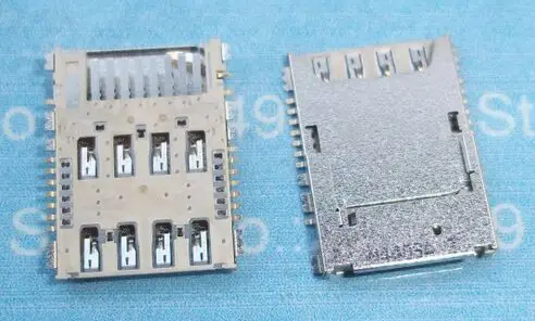 

20pcs to 100pcs new SIM Card Slot Reader Holder Connector for SAMSUNG Galaxy S5 G900 G900A G900F G900H G900X I9600