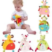 Комфорт для ребенка плюшевая игрушка-животное кукла Многофункциональный сон дети рот кукла-полотенце комфорт полотенце детский слюнявчик полотенце