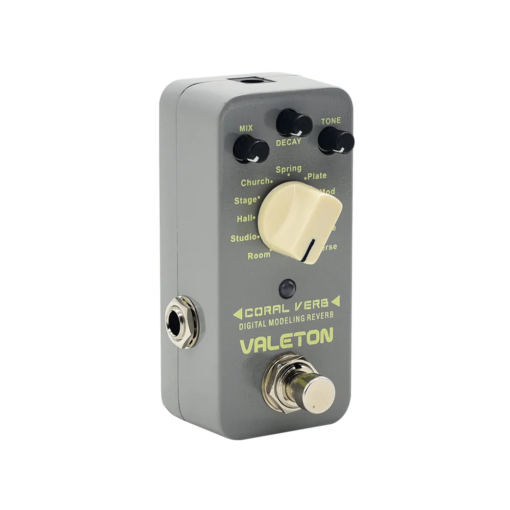 

Valeton Coral Verb 11 Types Digital Reverb Guitar Effect Pedal CRV-2