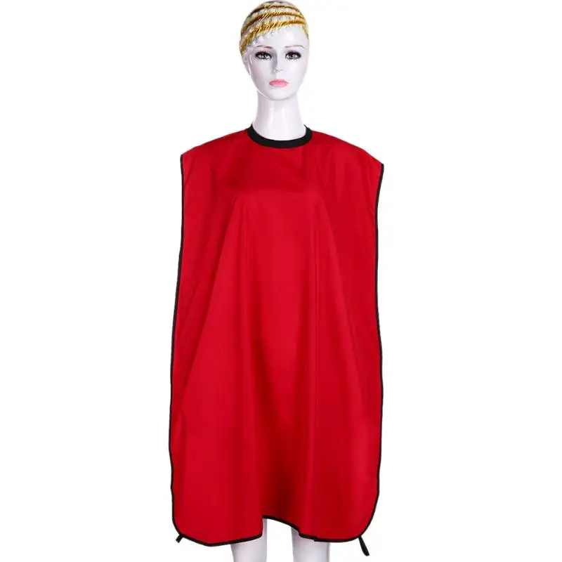 Good Quality Cutting Hair Waterproof Cloth Salon Gown Wrap 4 Colors Hairdresser Cape Gown Wrap
