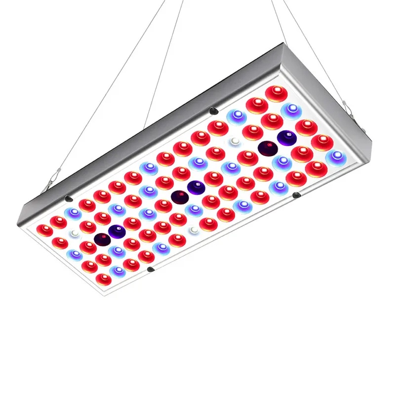 45 Вт 25 Вт Светодиодный светильник для выращивания полный спектр панель красный синий белый ИК УФ лампа для роста растений комнатных растений цветок семена теплицы гидропоники - Испускаемый цвет: 75 Leds