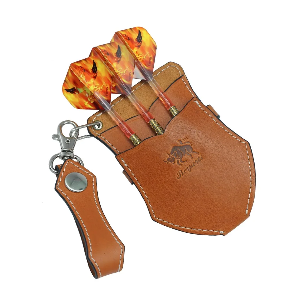 

Leatheer easy carry Dart Cases For Soft-tip/Steel-tip, Bcsports Dart Supplier