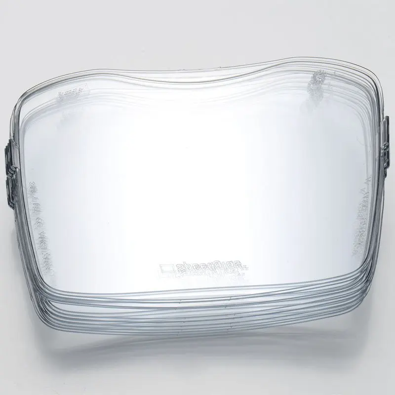 2pcs/lot Welding lens Clear Cover Plastic Protective Replacement Auto Darkening 3M Speedglas 9100v 9100fx Helmet welding helmet lens